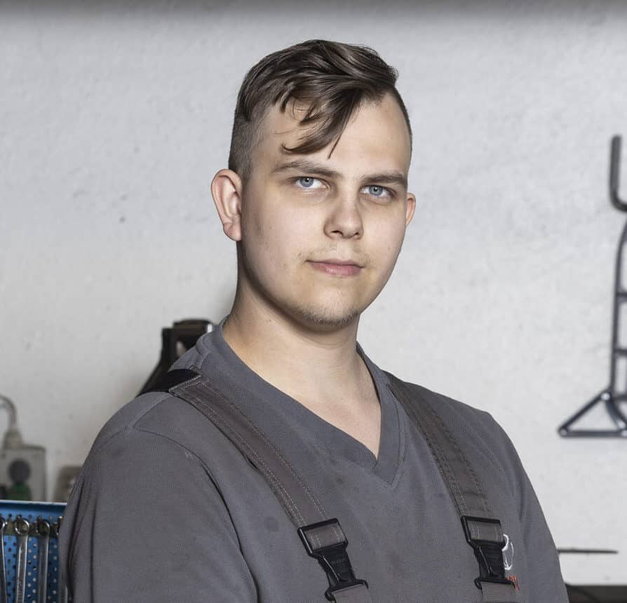 mekaniker lærling morten